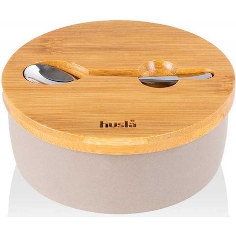 Azucarero de cerámica con cuchara Husla Hygge (1/2)