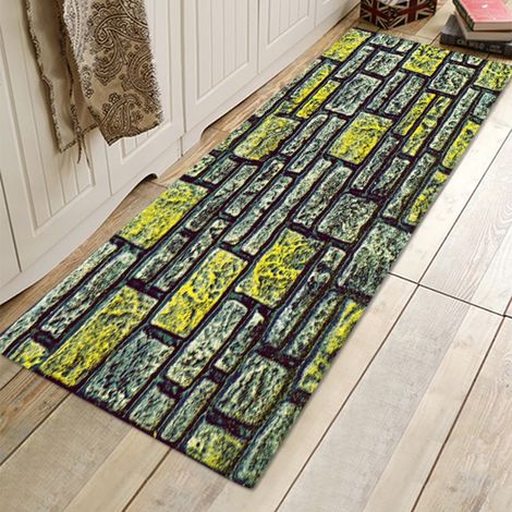 Tapis de sol antidérapant pour la maison, l'entrée, la cuisine, le salon et la chambre, 40 x 120 cm (1/5)