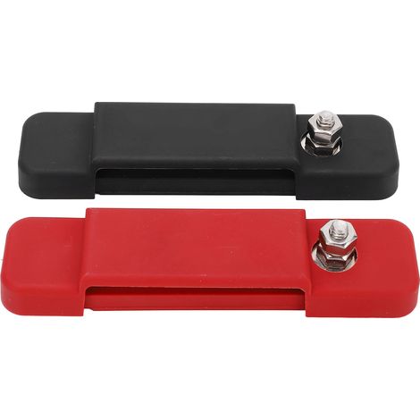 Distributeur électrique 12 voies, bloc de jonction 180A 12V pour bateau et automobile, bornier rouge et noir, système d'alimentation camping-car, yacht, solaire et véhicule. (1/5)