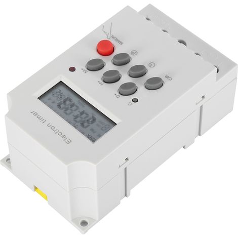 Minuteur numérique programmable KG316T-II 30A, interrupteur horaire électronique pour contrôle de temps, AC 220V (1/5)