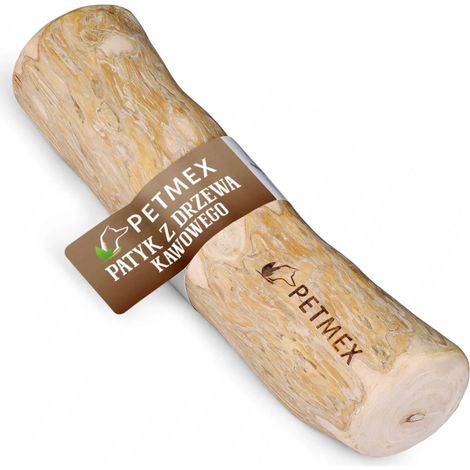 Natürlicher Hundekaustab aus Kaffeebaum (Coffee Tree) Petmex Größe L (1/2)