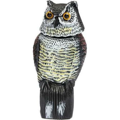 Pigeon Repellent - Luminous Reflective Owl Bird Scarer, Anti Bird Scarecrow - to Keep Pigeons Crows and More Away (1/5)
