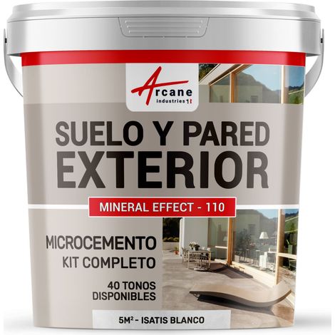 Microcemento para exteriores: suelos, muros, terrazas, balcones, escaleras (1/5)