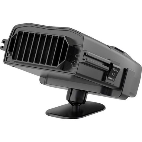 Chauffage soufflant pour voiture, chauffage rapide portable avec prise allume-cigare, dégivreur, désembuage (1/4)