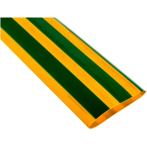 Dünnwandiger Schrumpfschlauch, 1-m-Abschnitte, CR 38.1/19.1 gelbgrün, 427593