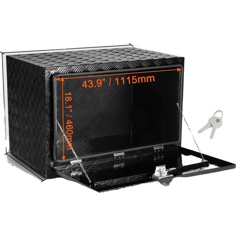 Coffre de camion sous-châssis, robuste, design étanche, 48x24x24 (1/2)