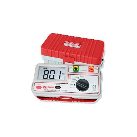 sefram mw9040d | sefram mw9040d - mesureur d'isolement 250/500/1000v. continuité sous 200ma.