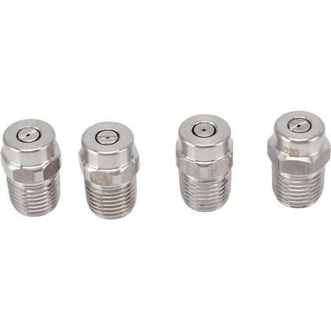 Stück 22-mm-Gewindedüsen aus Edelstahl 304, G1/4-Außengewinde, Hochdruckreinigerzubehör, Lochdurchmesser 0,874 mm (1/5)