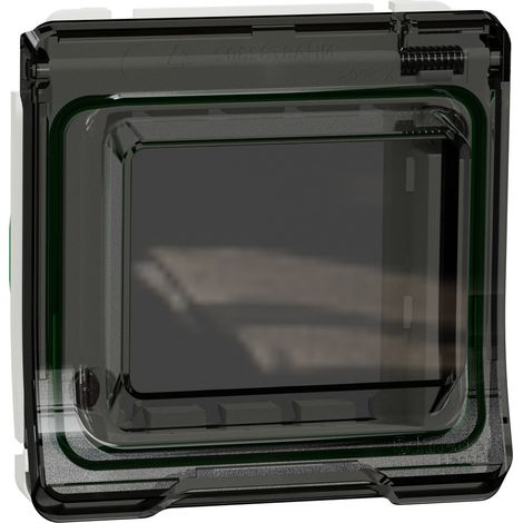 Mureva Styl Adaptateur pour fonction 45X45 composable IP55 IK07 blanc SCHNEIDER MUR39110