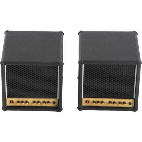 Support Médiator Guitare Lot de 2 PLA Design Haut-parleur Organiseur Bureau Déco (1/5)
