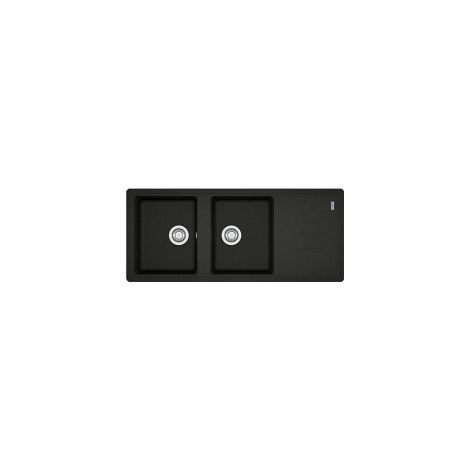 Franke BSG 621. Forma del lavandino: Rettangolare, Materiale del lavandino: Fragranito, Colore del prodotto: Nero. Larghezza: 500 mm, Lunghezza: 1160 mm - 114.0641.233