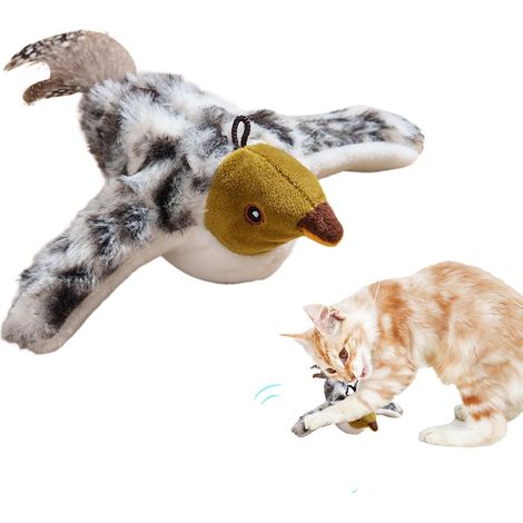 Jouet D'Oiseau Volant pour Chat - Jouet Interactif pour (1/5)