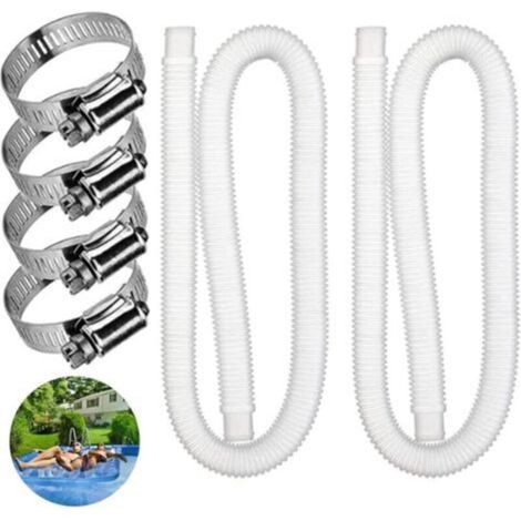 1 Pcs Tuyau de Rechange pour Piscine Hors Sol Tuyau de Remplacement de Piscine Tuyau de Piscine pour Piscines pour Piscine Hors Terre Tuyau de Remplacement de Pompe de Filtre de Piscine(59x1.2 (1/5)