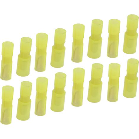 Bornes à embout isolées mâle et femelle en nylon pour connexions rapides (4-6mm) (1/5)