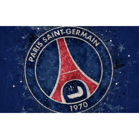 Papier peint panoramique Foot / Football - PSG - Paris Saint Germain - 130 cm x 81 cm (1/2)