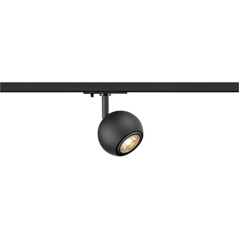 Spot pour le rail Light Eye 90 noir Ø 9cm 1 phase - 1008180
