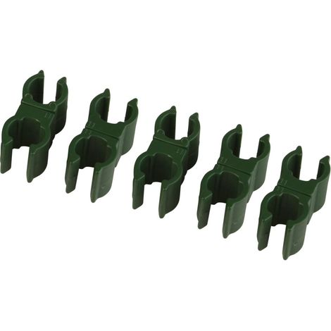 Windhager Stabverbinder-Clips Ø 11 mm, 5 Stück Rankgitter (1/3)