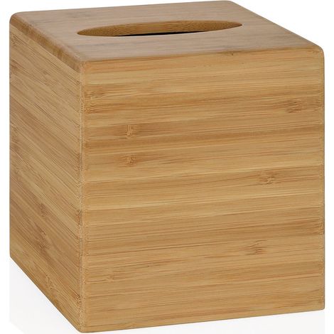 Boîte à Mouchoirs Carrée Bambou
