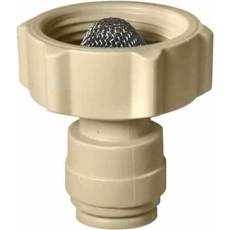 Raccord Robinet pour Kit Brumisation Basse Pression - Raccord à Visser avec Filtre Inox