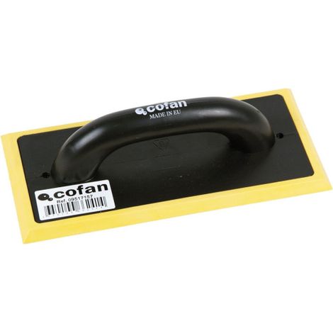 Fratás de goma rígida con mango de fibra de vidrio y tamaño de 250 x 110 mm 09517157 (1/4)