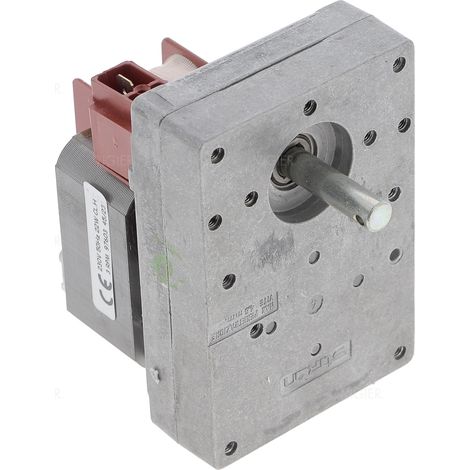 Moteur tournebroche 60Kg – 220V – Vitesse 3tr/min – Puissance 22W – Axe sortie diamètre 8mm – MTB60KG