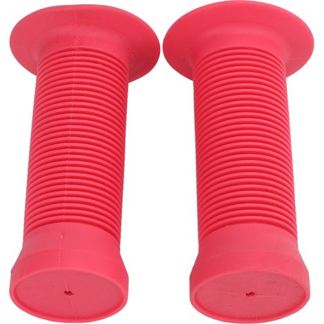 Guidon vélo enfant antidérapant imperméable poignée guidon pour vélo enfant rouge (1/5)
