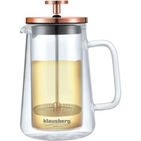 Presse À Piston - Cafetière Thermo Double Paroi 350 Ml - Pour Café Thé Infusions - 1 Pièce (1/5)