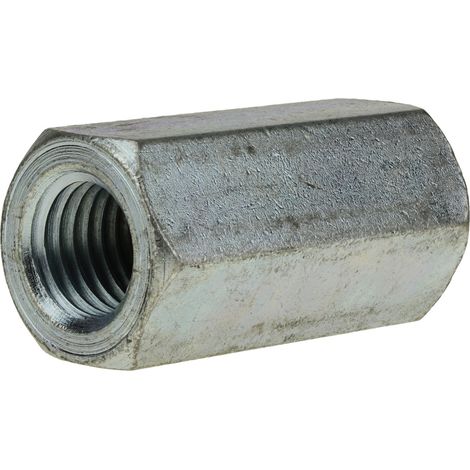 Reidl DIN 6334 Sechskantmuttern M 30, Höhe 3 d, Stahl Klasse 10 galv. verzinkt farblos (1/4)