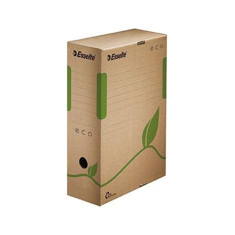 Esselte Archivbox ECO 623917 10x32,7x23,3cm Karton naturbraun (1/4)
