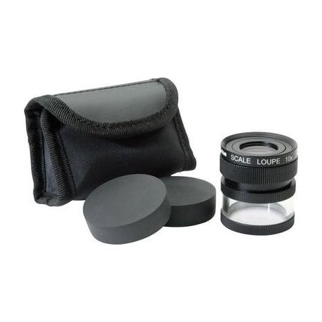 Ideal Tek M12102 Lupa de mano 10x transparente ligera