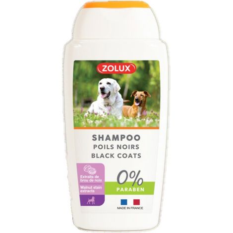 Shampooing pour chien à pelage noir 250 ml - zolux (1/3)