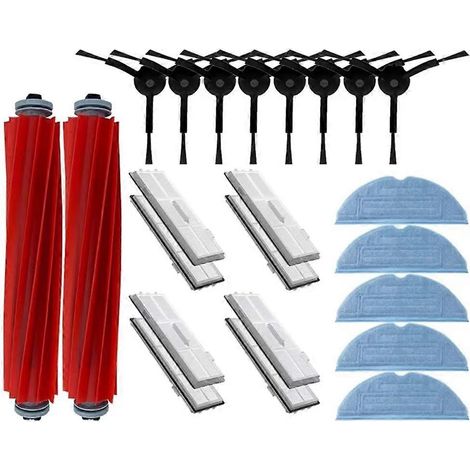 Filtre pour aspirateur brosse pour aspirateur Filtre de brosse pour aspirateur filtre de Roborock S7 S70 S7Max T7S Plus Aspirateur – Main Brosse HEPA Filtre Serpillière Accessoires (1/5)
