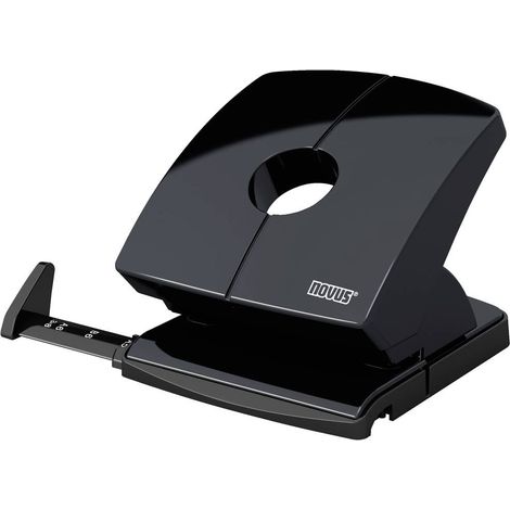 Novus Office 025-0614 Perforatore da ufficio B 230 Nero Formato di regolazione max.: DIN A4 30 Fogli (80 g/m²) (1/5)