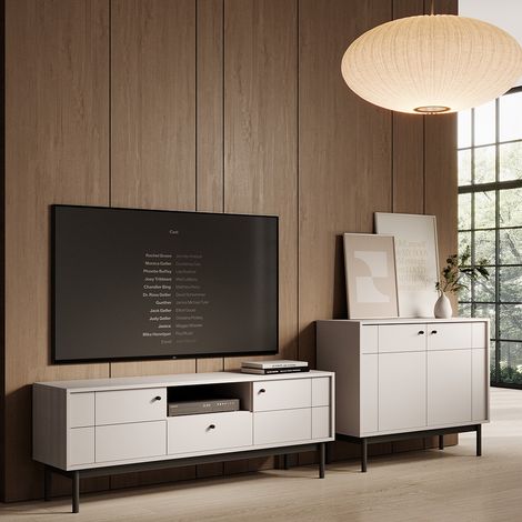 Wohnwand in Beige JANTAR-160, 2-teilig (1/5)