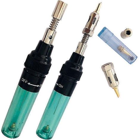 Stylo de soudure au butane sans fil 1300 °C - fer à souder 3 en 1 avec brûleur (1/5)