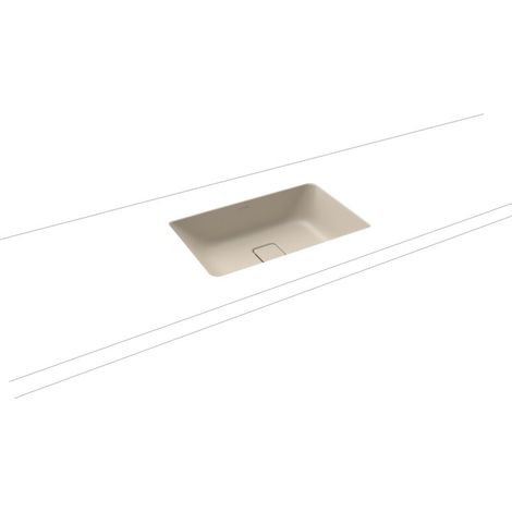 Kaldewei 902306003661 Lavabo sous-plan CONO pour meuble sous-vasque (1/2)