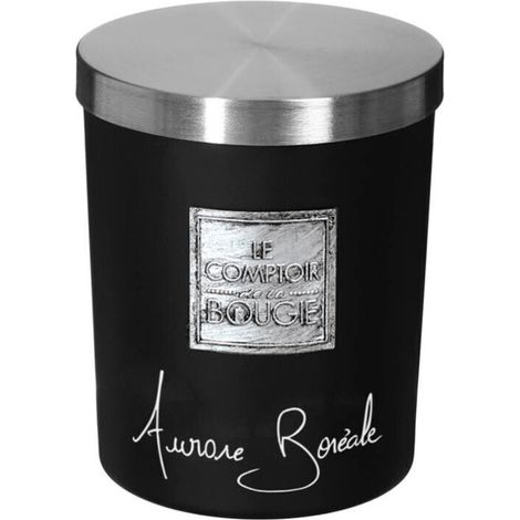 Bougie Parfumée "Loyd" 490g Aurore Boréale (1/2)