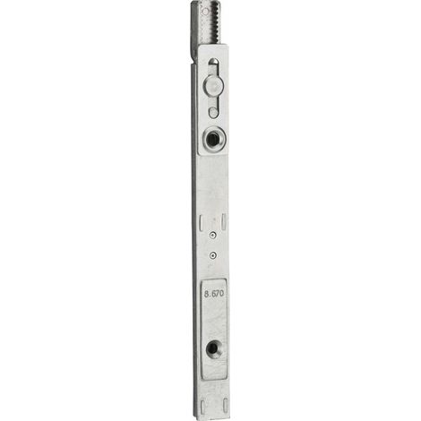 Inverseur avec sortie de tringle pour fenêtre 160x16mm – Acier FerGuard® résistant à la corrosion – Compatible serrures Unijet THIRARD – Ferco By Thirard (1/2)