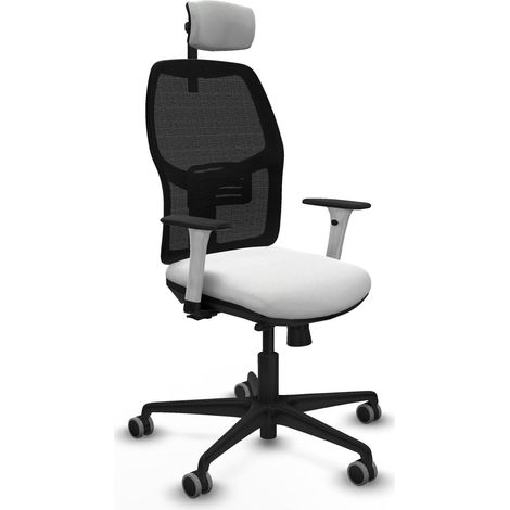 Sedia da ufficio piqueras y crespo Alfera bianco comfort 120 kg (1/2)
