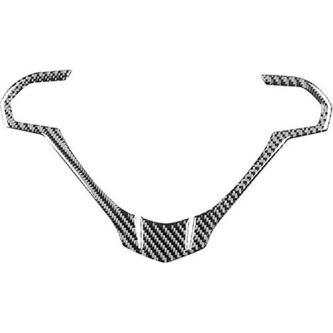 Copertura per volante in fibra di carbonio per TSX 2009-2014, accessori per interni. (1/2)