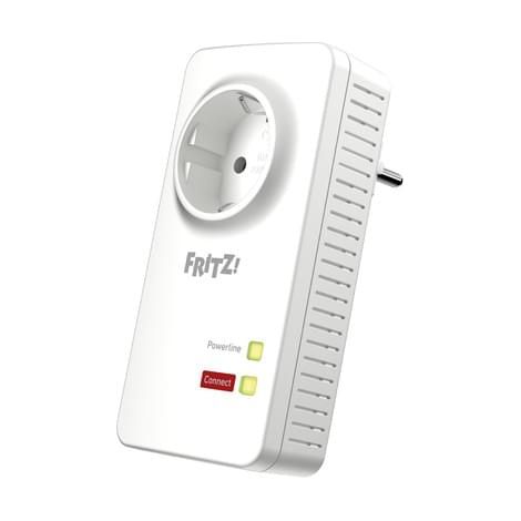 AVM FRITZPowerline 1220E - El kit adaptador Powerline puede conectarse a una toma de pared (1/5)