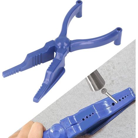 Pince En Plastique, Outil à Main Portable De Sécurité Pour la Maison, Pince Auxiliaire Sécurisée, Anti écrasement, Pince à Joint De Doigt Pour Marteler les Clous, Facile à Positionner Et Pro (1/5)