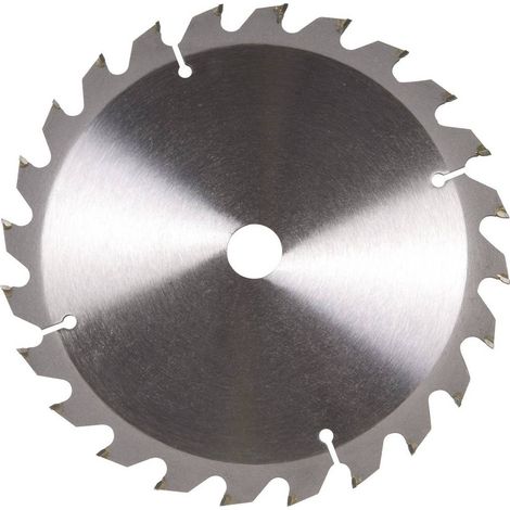 Ferm – Lame de scie circulaire 185mm T24 – CSA1007 – Pour bois dur et teck – Axe de 20mm – Compatible CSM1033 et CSM1039 (1/2)