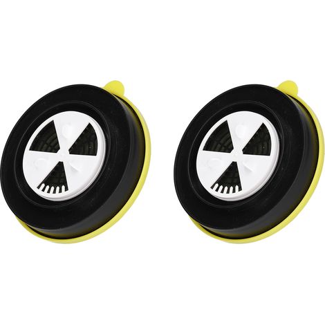 Distributeur d'acide formique et acétique 2 pièces, évaporateur anti-varroa pour ruche, outil d'apiculture, noir (1/5)