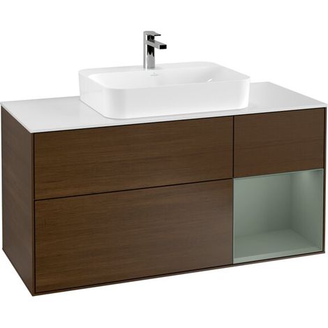 Villeroy & Boch F421GMGN Meuble sous lavabo Finion F42 (1/2)
