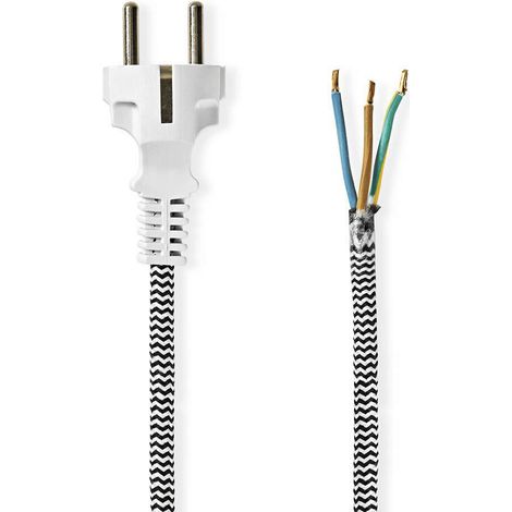 Cable de alimentacion para plancha 3 M Blanco (1/4)