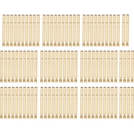 100 Pièces Manchon de Sonde de Test en Métal 2.7mm Protecteur d'Aiguille Force de Contact Précise Accessoires Électroniques (1/5)