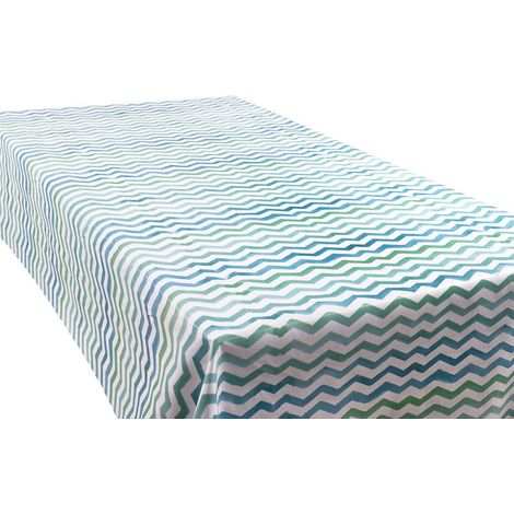 COFAN rollo mantel antimanchas 1,40 x 25m 50% alg/50% pvc.rayado
