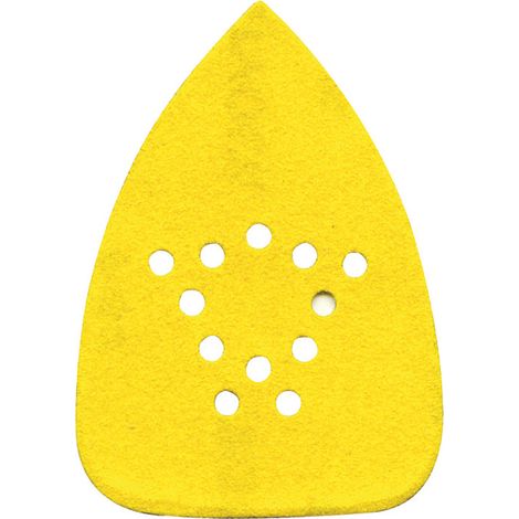 Patín velcro perforado - 135x95 mm - Grano 120