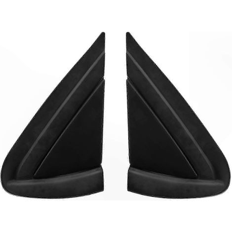 Compatible avec les modèles C4 et C4L 2012-2015 : panneau triangulaire de vitre avant gauche/droite et cache d’angle de rétroviseur latéral.